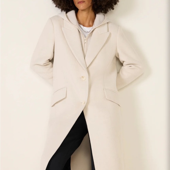 Evereve Black Wide Leg Pants - Picture 2 of 3